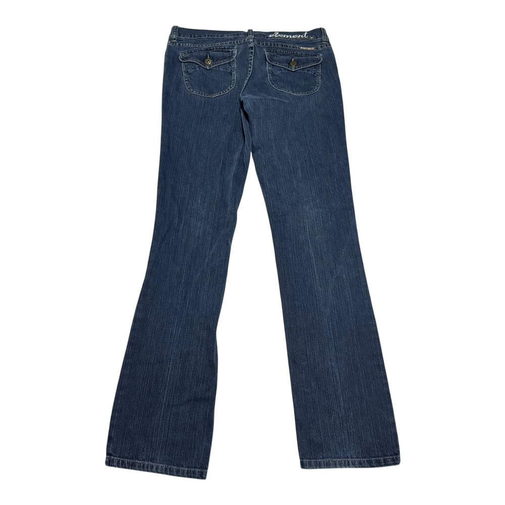 Y2K 2000s Element Denim Dark Wash Zarek Ink Jeans Women's 9 (Fits 32x33.5)